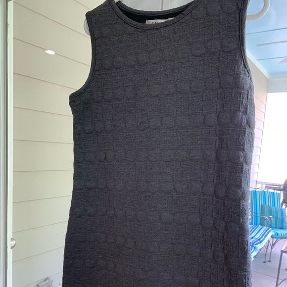 Max Studio super cute gray dress with pattern M - Picture 2 of 3